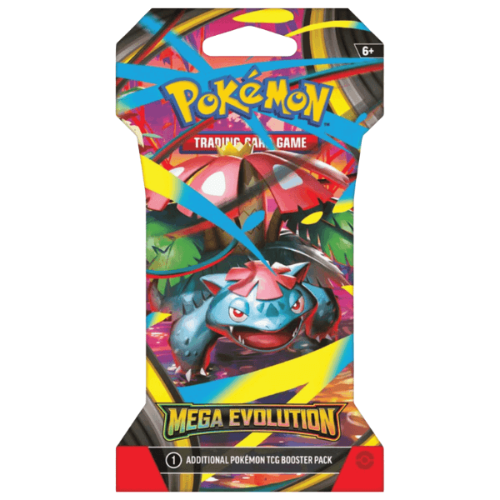 Pokemon TCG:Mega Evolution 01 Sleeved Booster Pack קלפי פוקימון מקוריים חבילת סליב בוסטר
