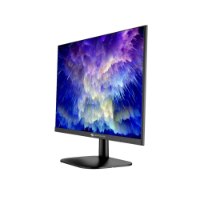 מסך LED 24 אינץ' Miracase MD24IST – מסך שחור מוטה מציג תמונה צבעונית מופשטת עם IPS