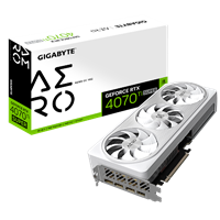 כרטיס מסך Gigabyte GeForce RTX 4070 Ti SUPER AERO OC 16GB