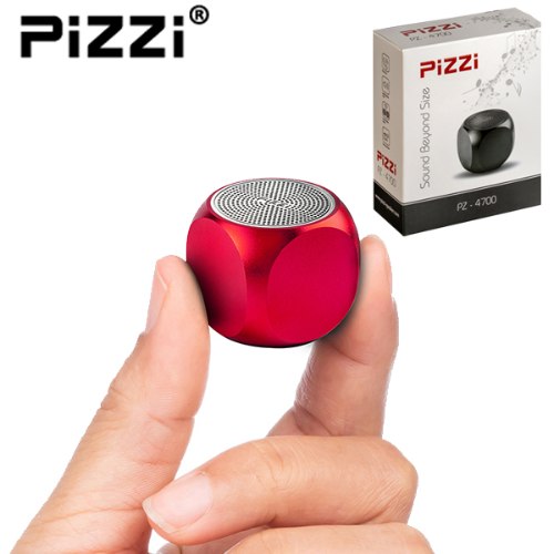רמקול "פיצי מיני"אדום PiZZi Mini Bluetooth