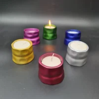פמוט אלומיניום ביקוע במגוון צבעים