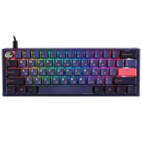 מקלדת מכנית Ducky One 3 Mini Cosmic Cherry Silver Switch עברית/אנגלית