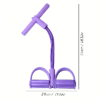 רצועות כושר אלסטיות לאימון בטן וידיים ביתי ABS