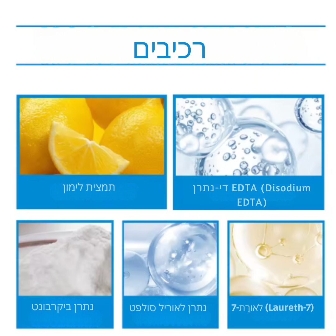 מכונת כביסה נקייה ומבריקה