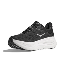 HOKA BONDI 9 WIDE נעלי ספורט לנשים בונדי 9 רחבות בצבע שחור/לבן | הוקה נשים