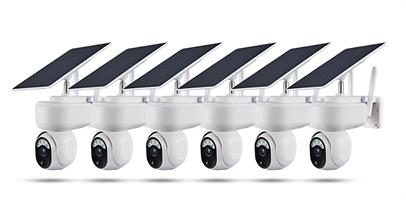 באנדל אבטחת שטח סולארי 4G PRO עם מצלמה ולוח סולארי