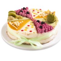 עוגת קרוסלה חגיגית טעמים משתנים