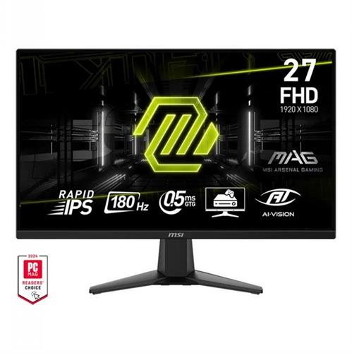 מסך גיימינג MSI MAG 275F 27" FHD 180Hz Rapid IPS