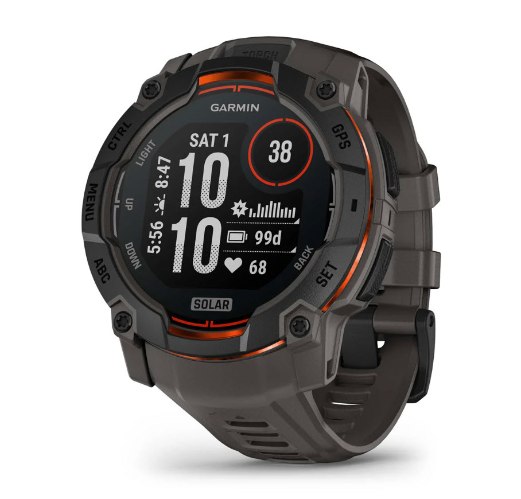 שעון חכם אינסטינקט 3 סולאר Garmin Instinct 3 Solar 50mm