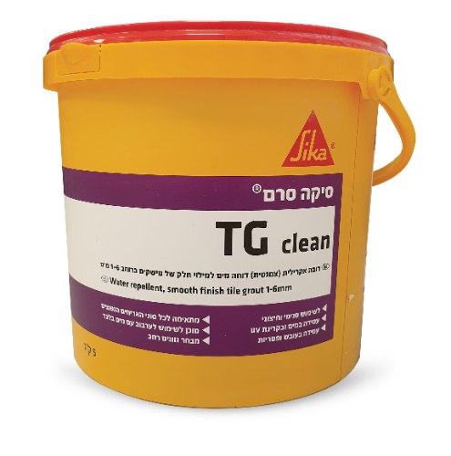 סיקה סרם TG CLEAN – רובה אקרילית קלה לניקוי ודוחה מים
