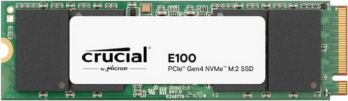 דיסק פנימי Crucial SSD E100 480GB PCIe Gen4 2280 NVMe M.2