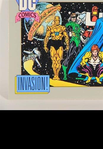 קלף בודד די.סי קומיקס DC Comics - Invasion!, Card C - Great Battles - 156
