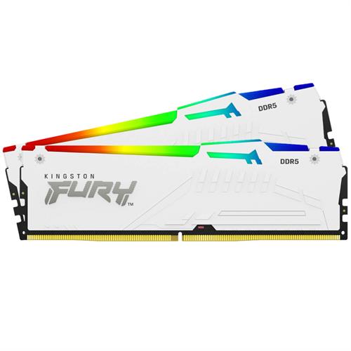 Kingston Fury Beast White RGB Expo 32GB 2X16 6000MHZ DDR5 CL30