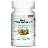 -- מולטי ויטמין למתבגרות בגילאי 12-17 -- 60 כמוסות, Maxi Health