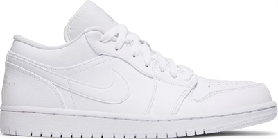 Air Jordan 1 Low Triple White 2022