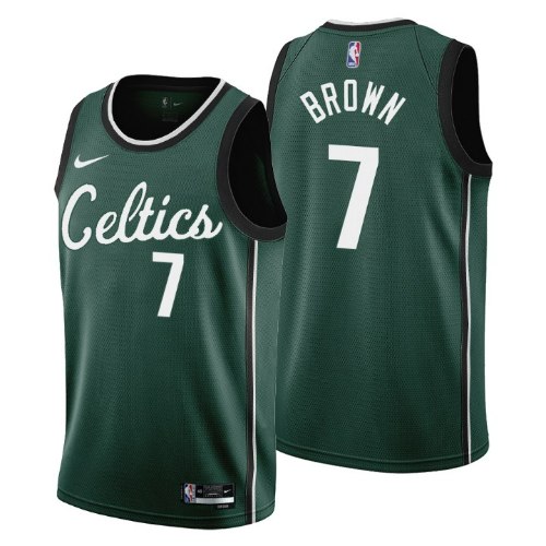 גופיית NBA בוסטון סלטיקס ירוק 22/23 - #7 Jaylen Brown