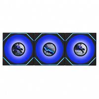 Lian-Li 120mm UNI FAN SL-INF LCD FLEX Reverse Blade 3-Pack שחור
