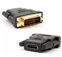 מתאם HDMI נקבה ל DVI זכר Gold Touch E-DVI-HDMI