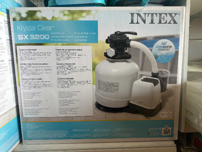 INTEX - משאבת חול 3200 גלון 26652