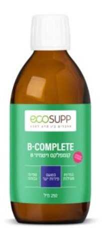 B-complete - קומפלקס ויטמיני B נוזלי - אקוסאפ