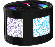 רמקול נייד Monster X100 עם תאורת RGB