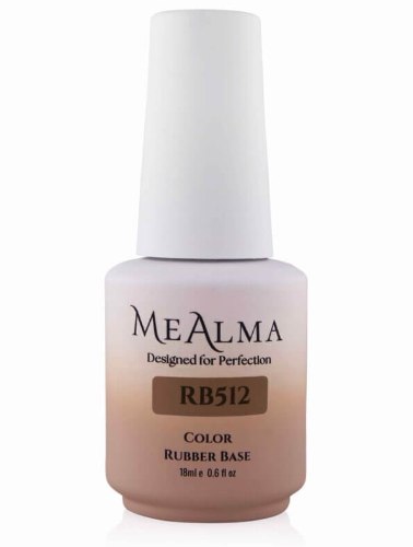 ראבר בייס בצבע RB512 מי אלמה MeAlma Rubber base
