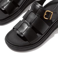סנדלי GEN-FF עור בסגנון דייגים שחור FITFLOP
