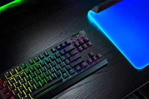 מקלדת גיימינג מכנית אלחוטית Razer BlackWidow V4 TKL HyperSpeed Orange Switch