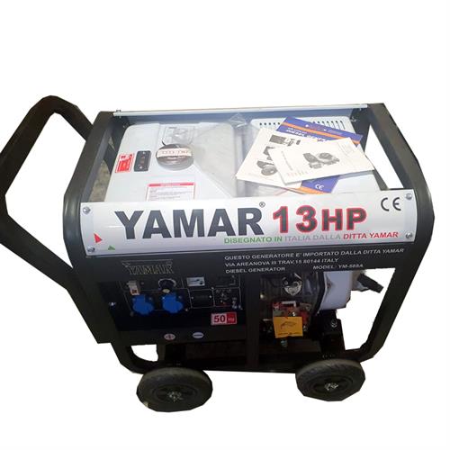 גנרטור רתכת דיזל 8KVA של חברת YAMAR מדגם  YA-588A