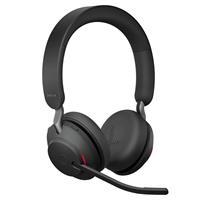 אוזניות JABRA EVOLVE2 65 UC STEREO USB-A / BLUETOOTH HEADSET + STAND