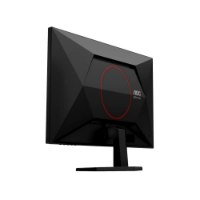 מסך 27 אינץ' Aoc Q27G42ZE – שם המוצר המלא מסך גיימינג אחד בצבע שחור נראה מאחור עם עיצוב זוויתי