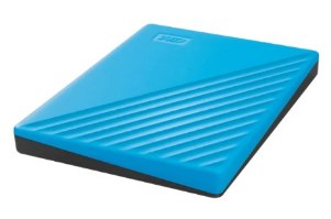 כונן קשיח חיצוני בצבע כחול Western Digital My Passport 5TB – שם המוצר המלא פריט בודד