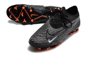 נעלי כדורגל מקצועיות נייק שחור כתום Nike Phantom GX Elite FG