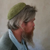 כיפה כפרית ירוק מטריף