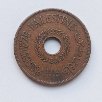 מטבע 20 מיל, פלשתינה (א"י)- שנת 1942, המנדט הבריטי