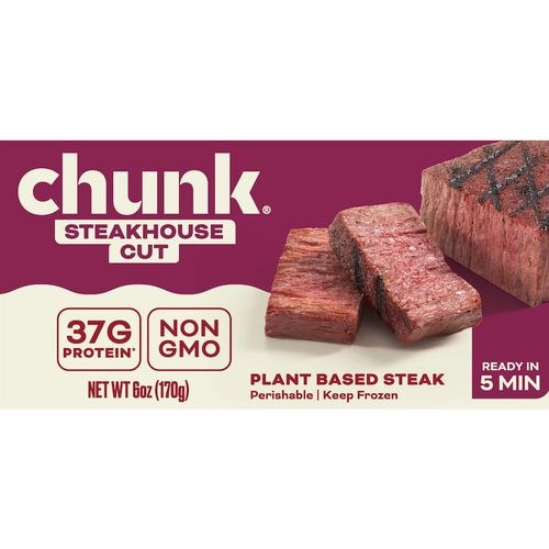 סטייק טבעוני 170 ג’ Chunk צ’אנק פודס