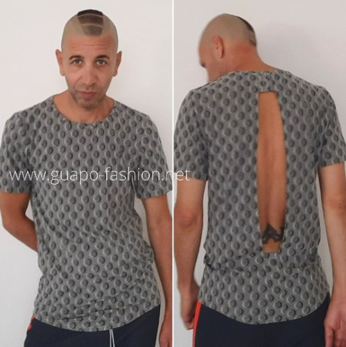 Open Back Men's T-shirt | By Tal Dekel | Guapo Fashion