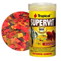מזון עלים צף "סופרויט" SUPERVIT בנפח 500/1000 מ"ל טרופיקל (ארוז)