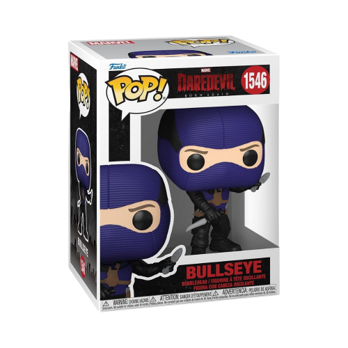 פופ דרדוויל נולד מחדש - בולזאיי - Funko Pop Marvel Daredevil Born Again Bullseye #1546