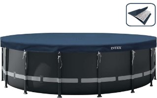 כיסוי דלוקס לבריכה עגולה 5.49 מ׳ | INTEX | מק״ט 28085 | קפיץ קפוץ