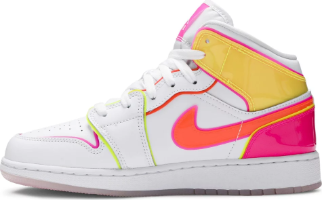 Air Jordan 1 Mid SE GS Edge Glow