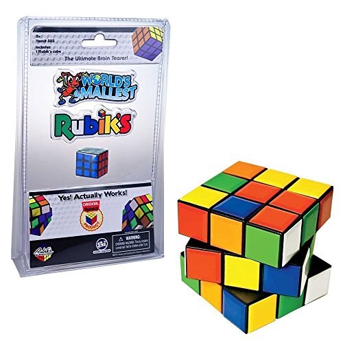 קובייה הונגרית הקטנה בעולם מיני Rubiks Cube 3x3x3