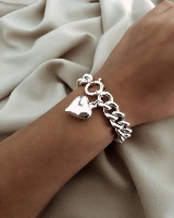 Arcadia M Bracelet Silver