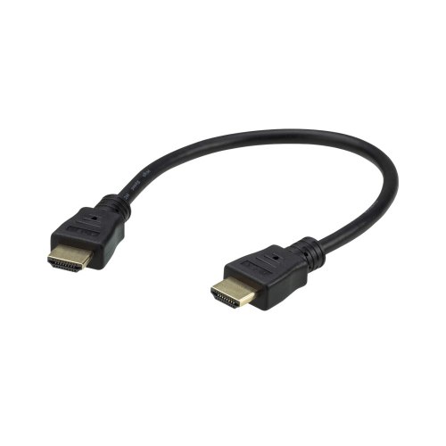 כבל HDMI קצר 30 ס"מ עם 4K 60Hz בצבע זהב ATEN 2L-7DA3H