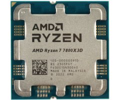מעבד AMD Ryzen 7 7800X3D Max 5.0 GHZ 8Crs PCIE 5.0 AM5 120W TDP