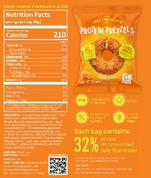 בייגלה מועשר בחלבון 10 יחידות | Protein Pretzels Crisp Power