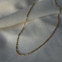 שרשרת מוניקה |שרשרת בייסיק |ציפוי זהב