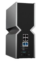 ראוטר גיימינג TP-Link BE19000 Tri-Band Wi-Fi 7 Archer BE800 – מבט אחורי המציג את כל יציאות החיבור