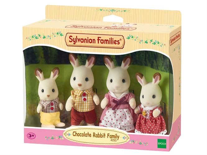 משפ' סילבניאן - משפחת ארנבונים שוקולד - Sylvanian Families