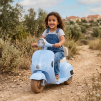 אופנוע ווספה רטרו 6V בצבע כחול RetroV6B מסדרת Retro line